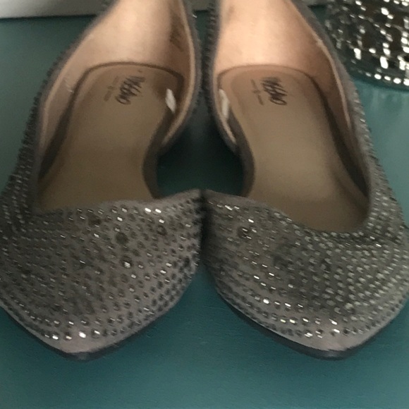 Mossimo sparkly D’Orsay pointed toe flats sz 8.5 - Picture 7 of 9